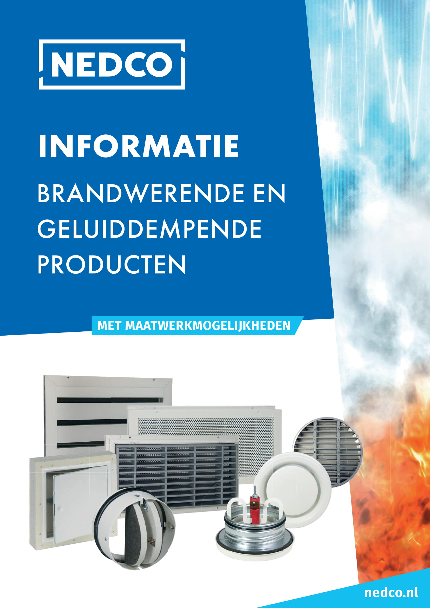 Folder Maatwerk-, Brandwerende- en Geluiddempende roosters